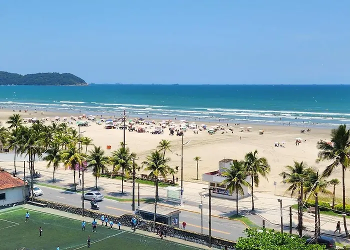 Apto Frente Mar Em Praia Grande