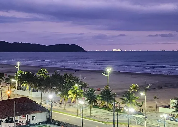 Apto Frente Mar Em Praia Grande
